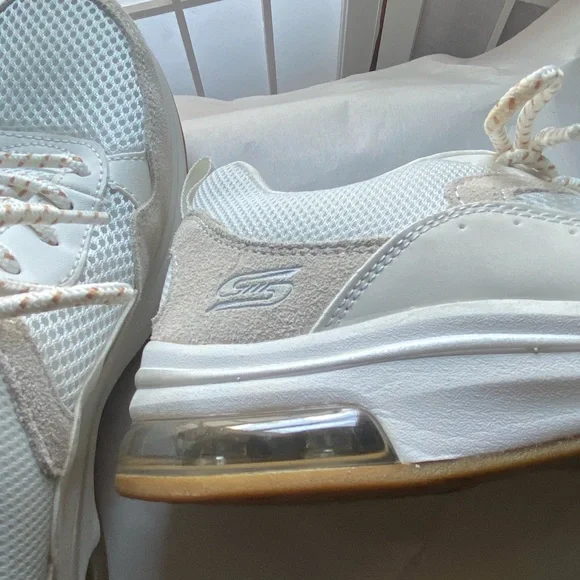 SKECHERS Bob’s Pulse Air Sneakers-Women’s size 8–NEW-Off White - Picture 13 of 14